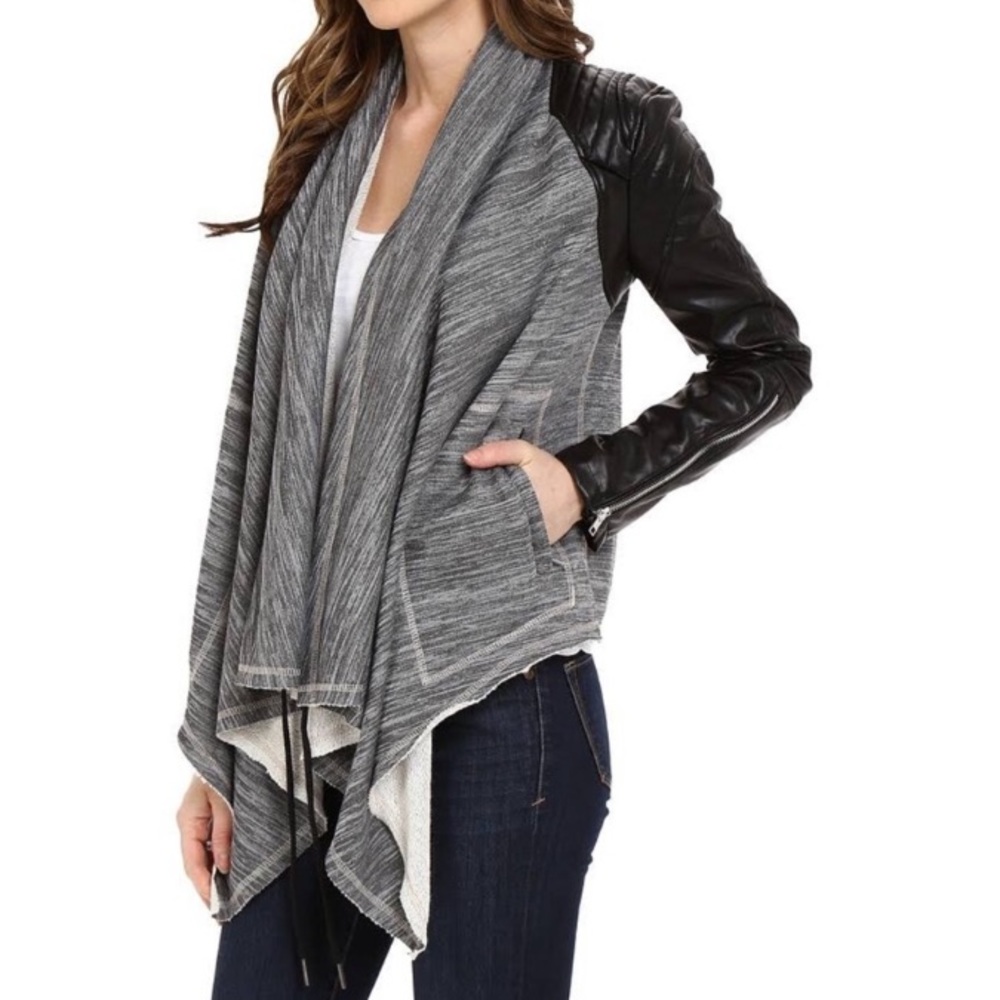 Blank NYC “Dating and Waiting” Waterfall Jacket